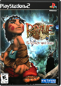 Brave The Search for Spirit Dancer PAL Playstation 2 PAL box art